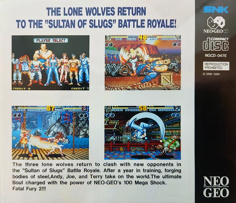 Fatal Fury 2 (Neo Geo CD) (Neo Geo) (gamerip) (1994) MP3